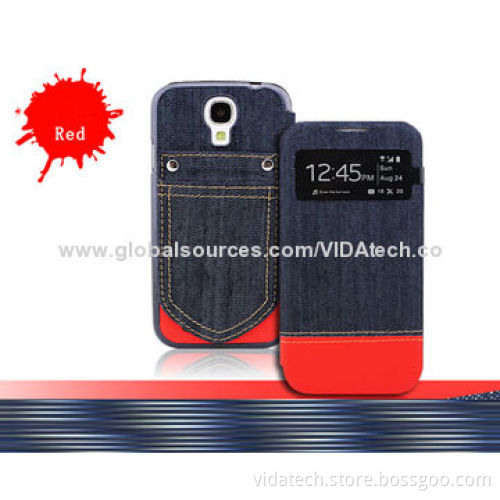 Jeans Leather Case for Samsung Galaxy S4 I9500, Manufacturer